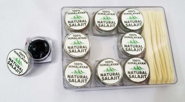 Pack of 9 Natural Salajits - 100% Pure and Organic (Halal)